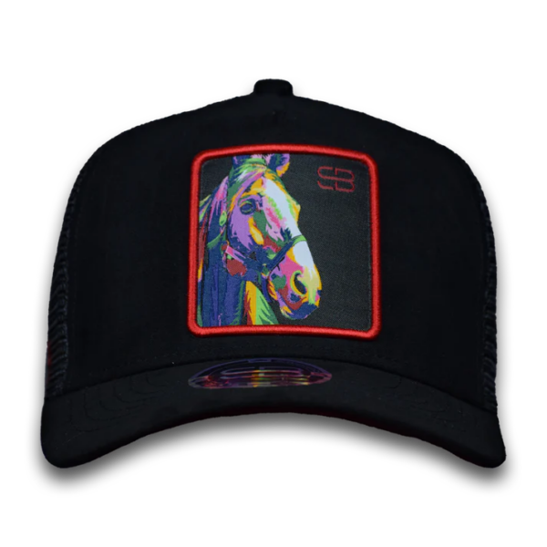 CABALLO BLACK/RED